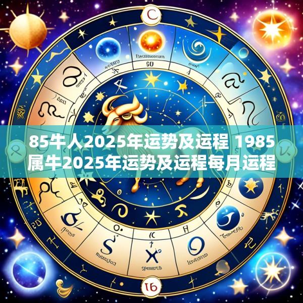 85牛人2025年运势及运程 1985属牛2025年运势及运程每月运程