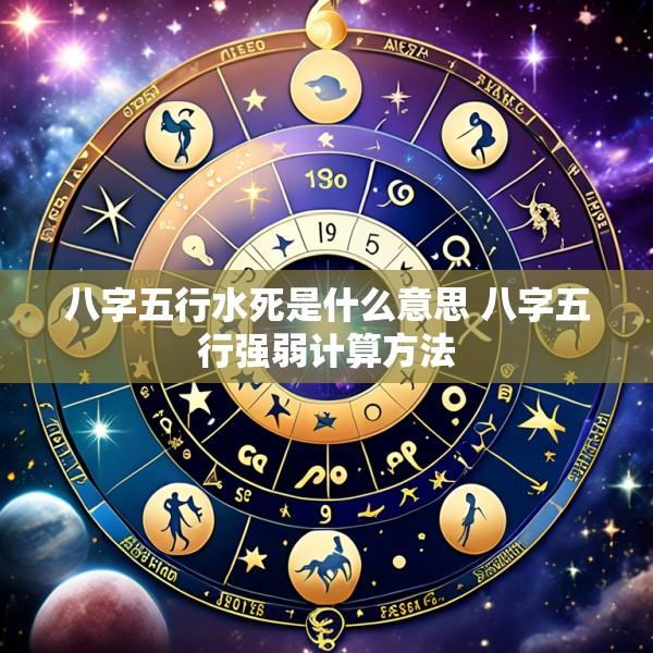 八字五行水死是什么意思 八字五行强弱计算方法