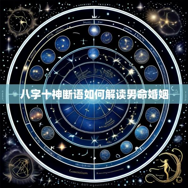 八字十神断语如何解读男命婚姻