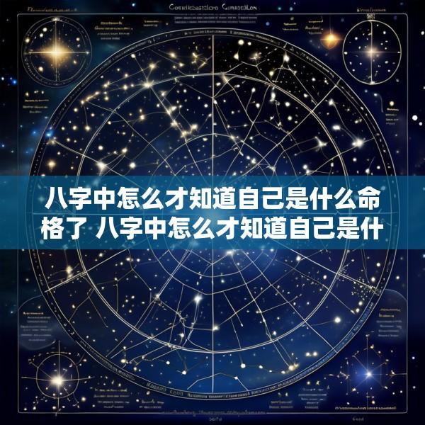 八字中怎么才知道自己是什么命格了 八字中怎么才知道自己是什么命格了呢