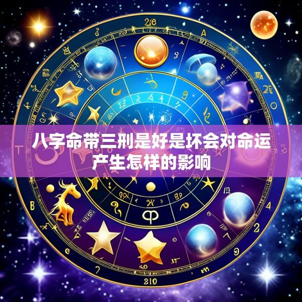 八字命带三刑是好是坏会对命运产生怎样的影响