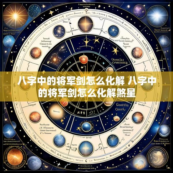 八字中的将军剑怎么化解 八字中的将军剑怎么化解煞星