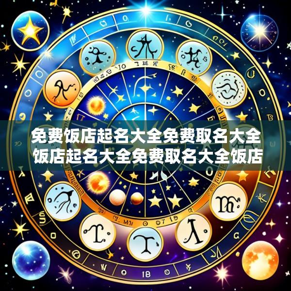 免费饭店起名大全免费取名大全 饭店起名大全免费取名大全饭店起名楚字开头