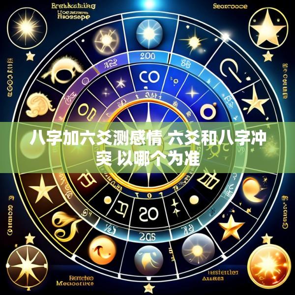 八字加六爻测感情 六爻和八字冲突 以哪个为准