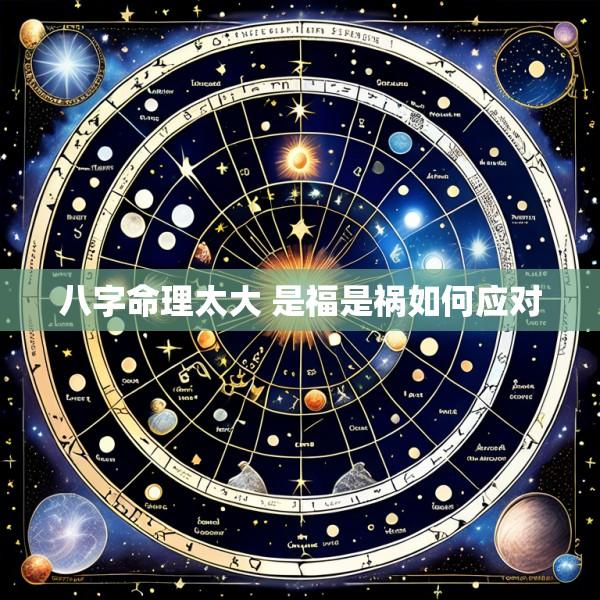 八字命理太大 是福是祸如何应对