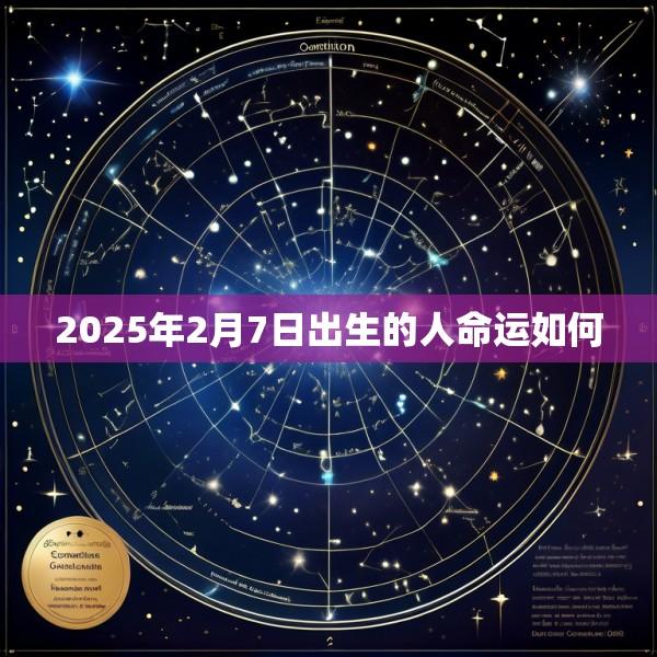 2025年2月7日出生的人命运如何