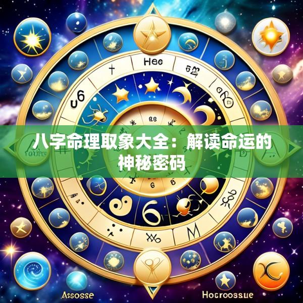 八字命理取象大全：解读命运的神秘密码
