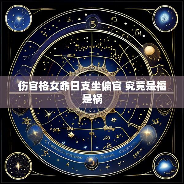 伤官格女命日支坐偏官 究竟是福是祸