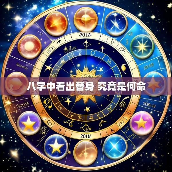 八字中看出替身 究竟是何命