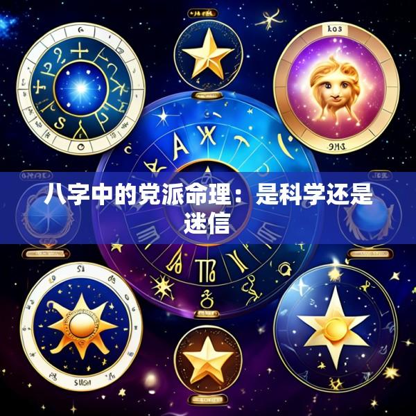八字中的党派命理：是科学还是迷信