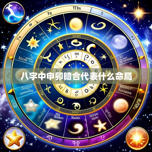 八字中申卯暗合代表什么命局