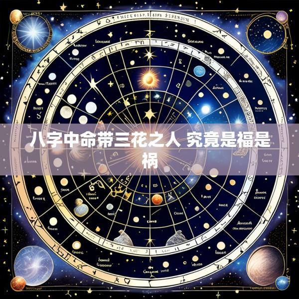 八字中命带三花之人 究竟是福是祸