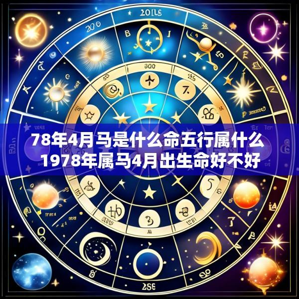 78年4月马是什么命五行属什么 1978年属马4月出生命好不好