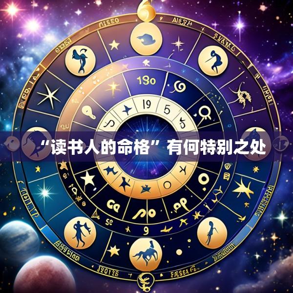 “读书人的命格”有何特别之处