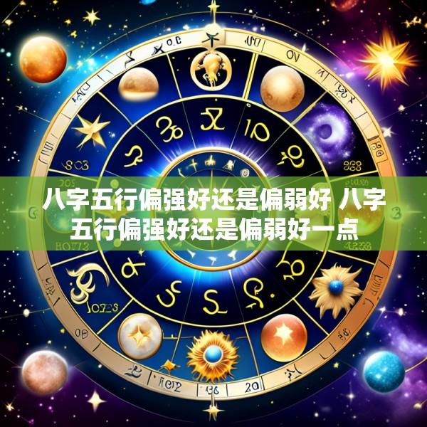 八字五行偏强好还是偏弱好 八字五行偏强好还是偏弱好一点