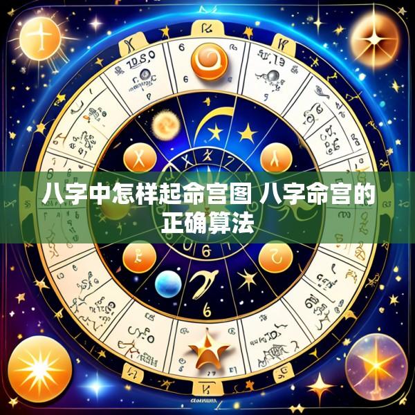 八字中怎样起命宫图 八字命宫的正确算法
