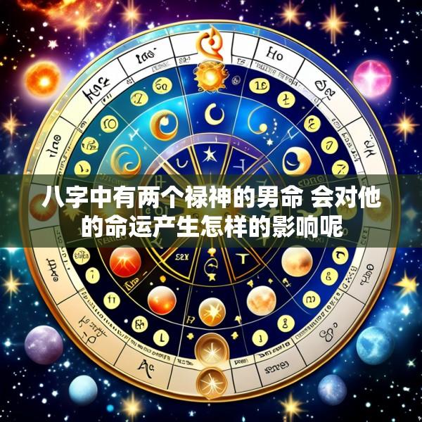 八字中有两个禄神的男命 会对他的命运产生怎样的影响呢