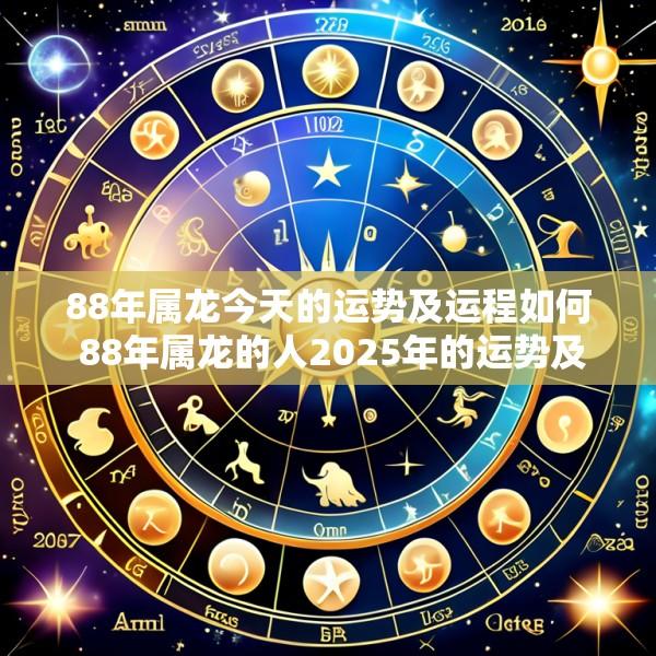 88年属龙今天的运势及运程如何 88年属龙的人2025年的运势及运程