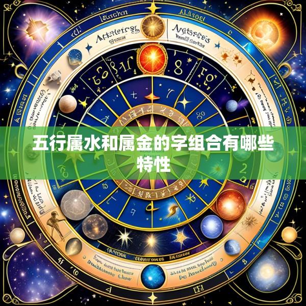 五行属水和属金的字组合有哪些特性