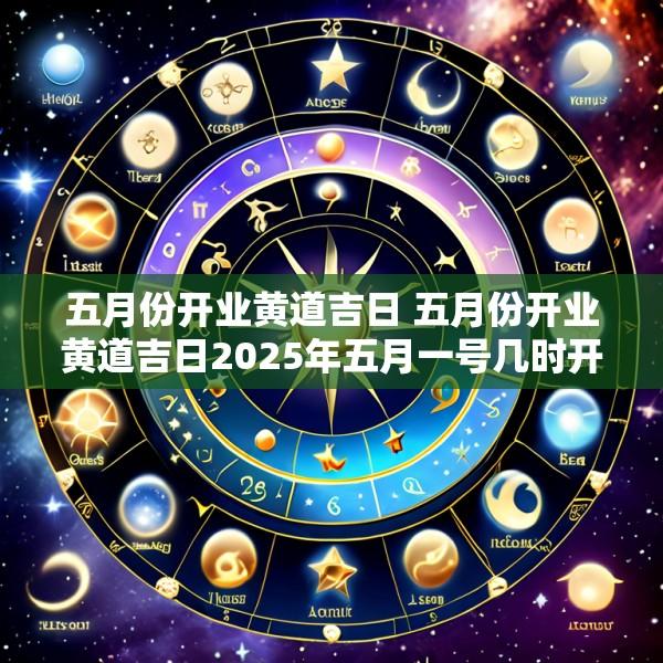 五月份开业黄道吉日 五月份开业黄道吉日2025年五月一号几时开业