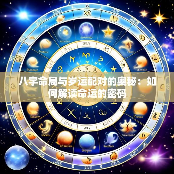 八字命局与岁运配对的奥秘：如何解读命运的密码