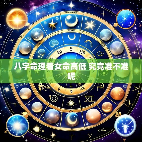 八字命理看女命高低 究竟准不准呢