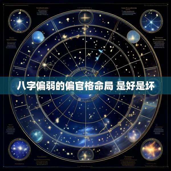 八字偏弱的偏官格命局 是好是坏