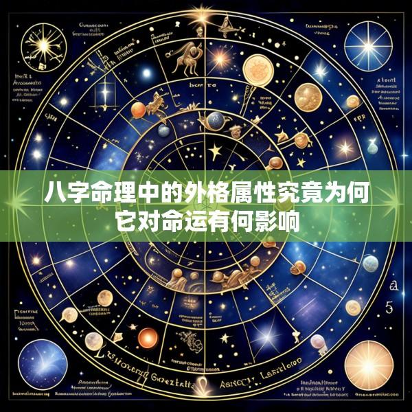 八字命理中的外格属性究竟为何它对命运有何影响