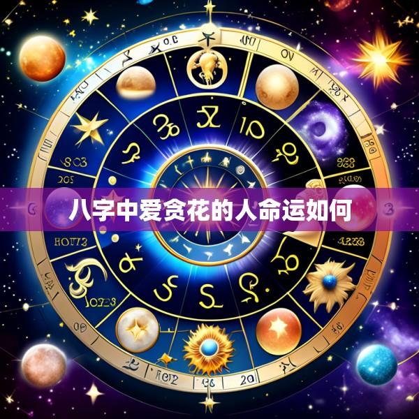 八字中爱贪花的人命运如何
