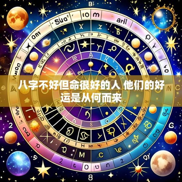 八字不好但命很好的人 他们的好运是从何而来