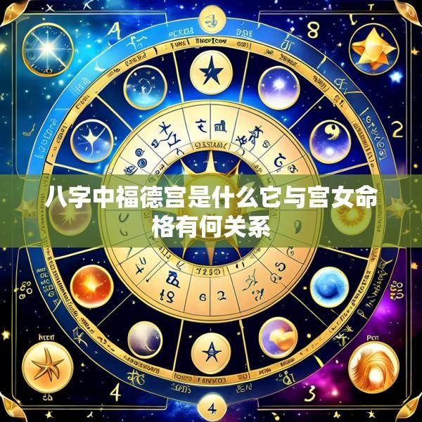 八字中福德宫是什么它与宫女命格有何关系