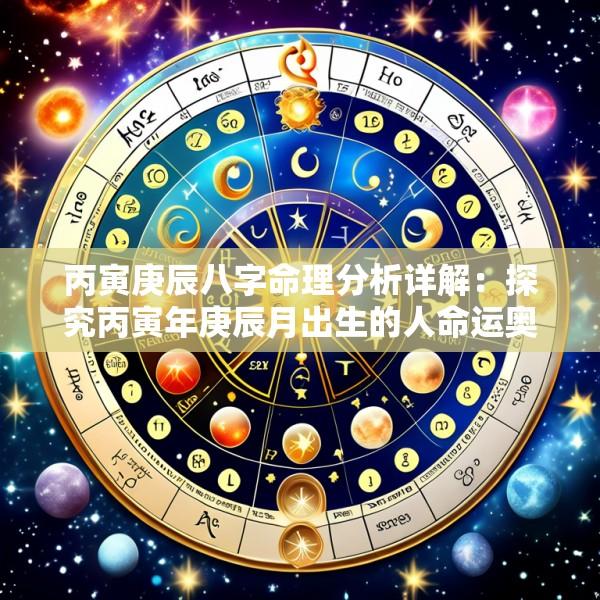 丙寅庚辰八字命理分析详解：探究丙寅年庚辰月出生的人命运奥秘