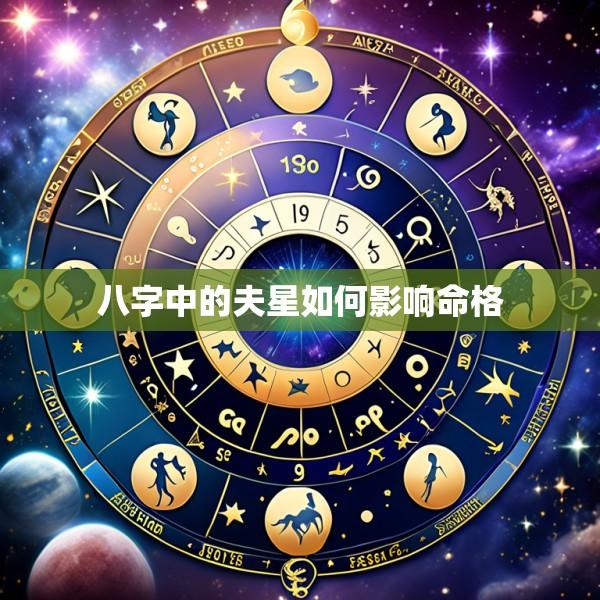 八字中的夫星如何影响命格