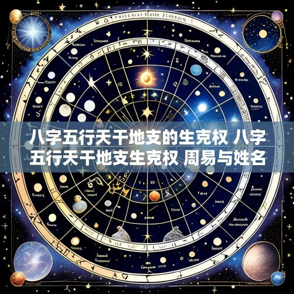 八字五行天干地支的生克权 八字五行天干地支生克权 周易与姓名运用学