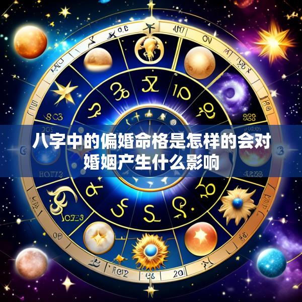 八字中的偏婚命格是怎样的会对婚姻产生什么影响