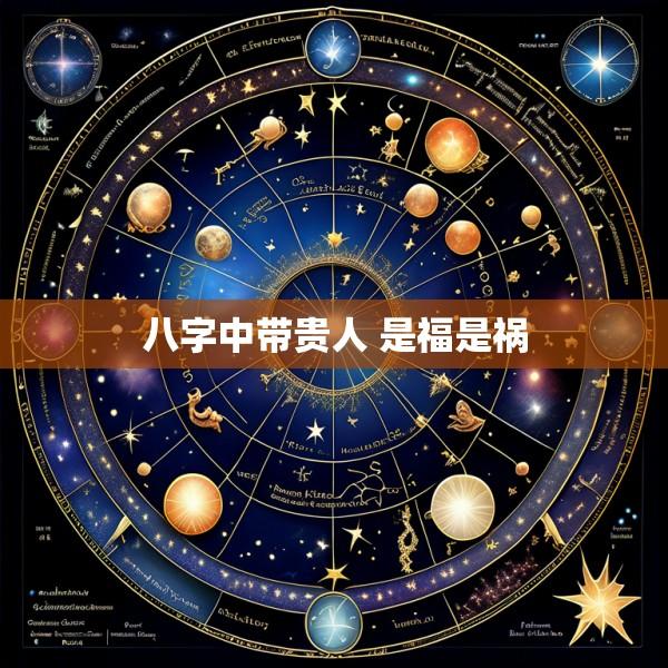 八字中带贵人 是福是祸