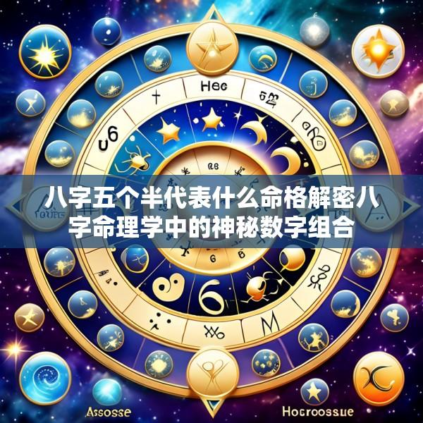 八字五个半代表什么命格解密八字命理学中的神秘数字组合