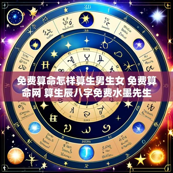 免费算命怎样算生男生女 免费算命网 算生辰八字免费水墨先生