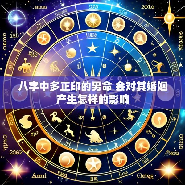 八字中多正印的男命 会对其婚姻产生怎样的影响