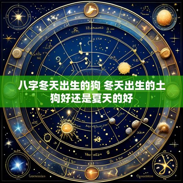 八字冬天出生的狗 冬天出生的土狗好还是夏天的好
