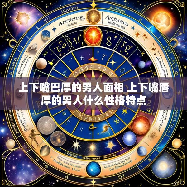 上下嘴巴厚的男人面相 上下嘴唇厚的男人什么性格特点