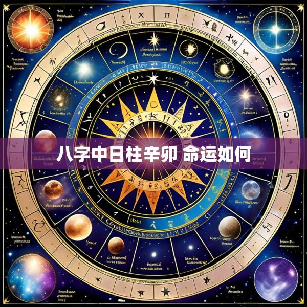 八字中日柱辛卯 命运如何