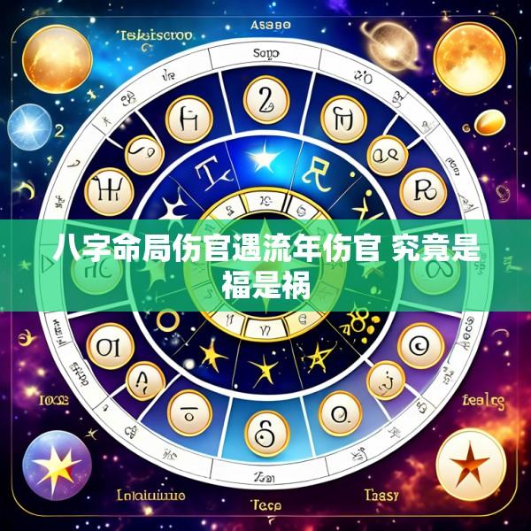 八字命局伤官遇流年伤官 究竟是福是祸