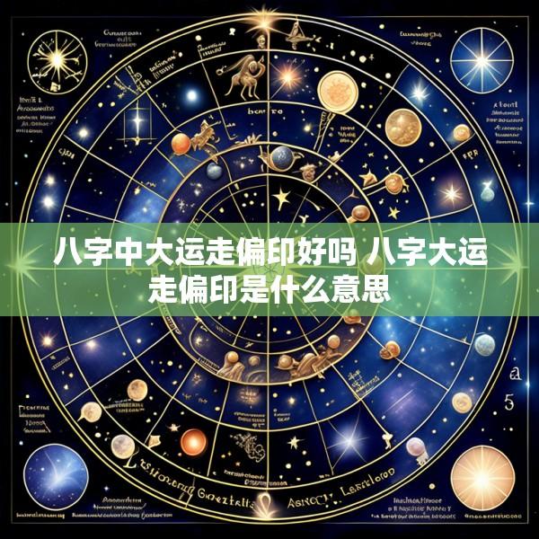 八字中大运走偏印好吗 八字大运走偏印是什么意思