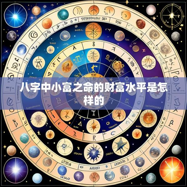八字中小富之命的财富水平是怎样的