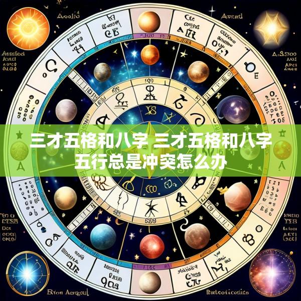 三才五格和八字 三才五格和八字五行总是冲突怎么办