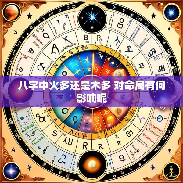 八字中火多还是木多 对命局有何影响呢