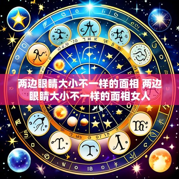 两边眼睛大小不一样的面相 两边眼睛大小不一样的面相女人