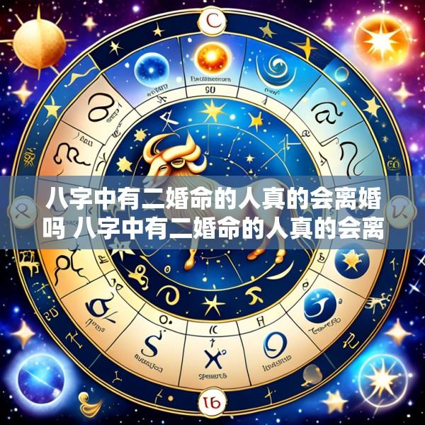 八字中有二婚命的人真的会离婚吗 八字中有二婚命的人真的会离婚吗女人