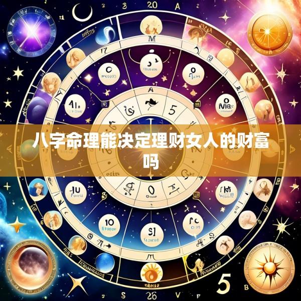 八字命理能决定理财女人的财富吗